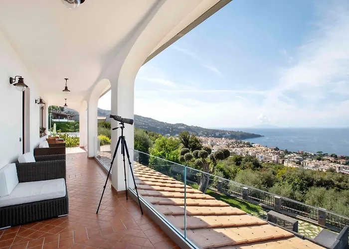 Vila My Exclusive Italy - Luxury With Breathtaking Seaview, Pool, Bbq Sorrento