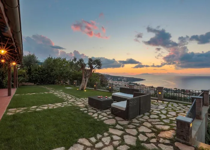 Vila My Exclusive Italy - Luxury With Breathtaking Seaview, Pool, Bbq Sorrento