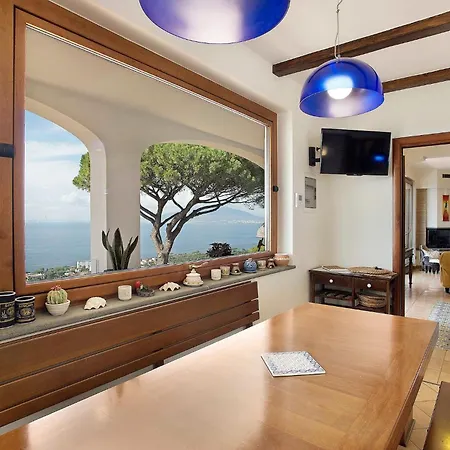 My Exclusive Italy - Luxury With Breathtaking Seaview, Pool, Bbq וילה סורנטו